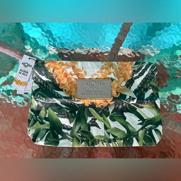 ALOHA Collection by Aloha De Mele Mei Day Mid Clutch/Pouch (NWT) - Picture 10 of 13